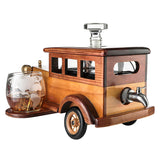 Old Fashioned Car Whiskey Decanter Set, 750ml Decanter Spigot