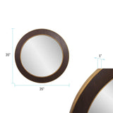 Caldwin Round Mirror- Large