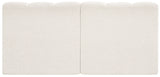Arc - Boucle Fabric 2 Seats Modular Sofa