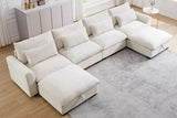 PERTH 157" 4-Seater Sofa with 2 Ottomans 12