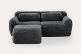 MELLOW 80" Loveseat with 1 Ottoman
