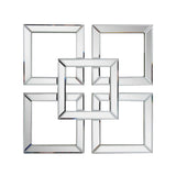 Landia Square Mirror- Clear