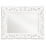 Chateau Mirror - Glossy White