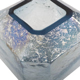 Lonsdale Iridescent Low Glass Vase