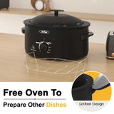 Royalcraft 8-Quart Slow Cooker with Self-Basting Lid