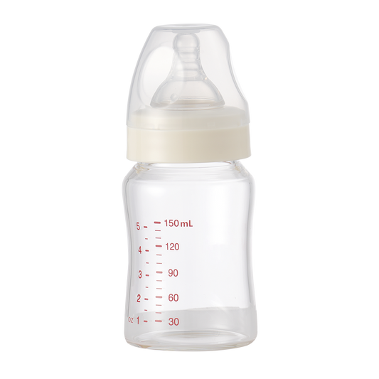 Waterdrop Baby Bottles for Breastfeeding Babies, BPA-free, 5 Ounces
