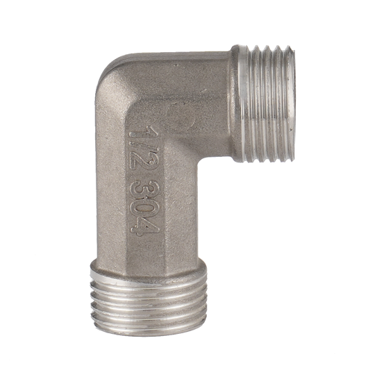 Waterdrop 3/4" Metal 90 Degree Elbow Pipe, metal pipe couplings and joints