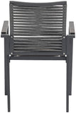 Maldives - Rope Outdoor Patio Dining Arm Chair (Set of 2)