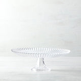 Archie Clear Large Cake Stand 13"