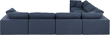 Comfy - 6 Piece Linen Modular Corner Sectional