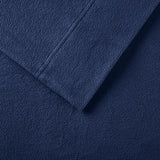 Microfleece Warm Sheet Set, Navy Blue