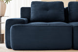 CORDELIA 116" 5-Seater Sectional with 2 Ottomans