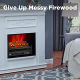 (Open Box) Eternal Flame EF23-PB Electric Fireplace Logs