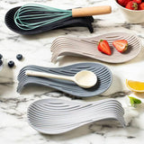 Silicone Spoon Rest Heat Resistant Kitchen Holder