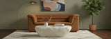 Cascade - Velvet Loveseat - Saddle