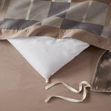 Wholesale 300GSM Multi-Color Jacquard Oversized Comforter Set, Taupe