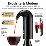 Electric Wine Aerator Dispenser - Portable Premium Wine Accessory