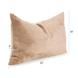 Pillow 14 x 22 Pana Sand - Down Alternative Insert