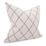 24 x 24 Pillow Lyric Pewter - Down Insert