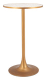 Bite Bar Table Beige & Gold