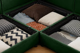 HARMONY 75" Loveseat with 2 Ottomans