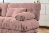 CLOUDIES 134" 3 Seater Sofa with 2 Ottomans