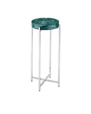 Rina Teal Drinks Table