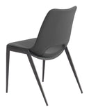 Desi Armless Dining Chair (Set of 2) Black