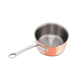 Mauviel M'6 S Induction Copper Sauce Pan With Cast Stainless Steel Handle