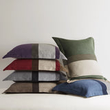 Fluffy Striped Pieced Faux Suede Comforter Set, Purple