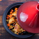 Kook Moroccan Cast Iron Tagine 3.3 Qt Blue