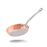 Mauviel M'6 S Induction Copper Nonstick Frying Pan With Cast Stainless Steel Handle