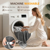 Heated Blanket King Size with Dual Control, Electric Throw