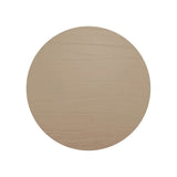 Strata Leather Taupe Placemat - Round 13"- Set of 4