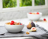 Kook Ceramic Cereal Bowls, 20 oz, Set of 4