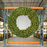 Commercial Wreath Pre Lit Warm White LED