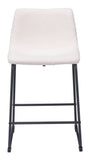 Smart Counter Stool (Set of 2) Ivory