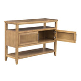2 Door Storage Console Table, Honey*