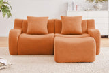 ROMA 82.7" Loveseat with 1 Ottoman