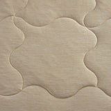Jersey Knit Cool Touch Down Alternative Throw, Tan