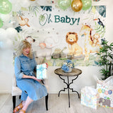 Safari Baby Shower Photo Backdrop