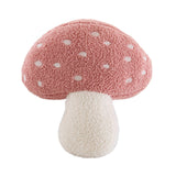 Mushroom Floral Garden Kid's Comforter Set, Blush