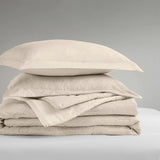 Chambray Denim Inspired Comforter Set, Neutral
