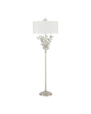 Forget-Me-Not Silver Floor Lamp