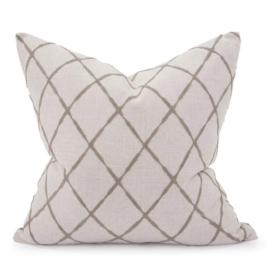 24 x 24 Pillow Lyric Pewter - Down Insert