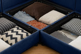 HARMONY 142" 4-Seater Sofa with 2 Ottomans