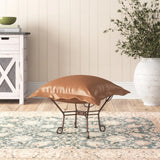 Puff Ottoman Cushion Avanti Bronze -Cushion and Cover Only