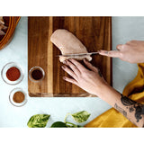 Elite 7 inch Santoku Knife - Cream