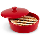 Kook Tinga Hand-Painted Ceramic Tortilla Warmer
