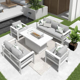 54” Fire Pit Table, Outdoor Patio Propane Fire Pit Table